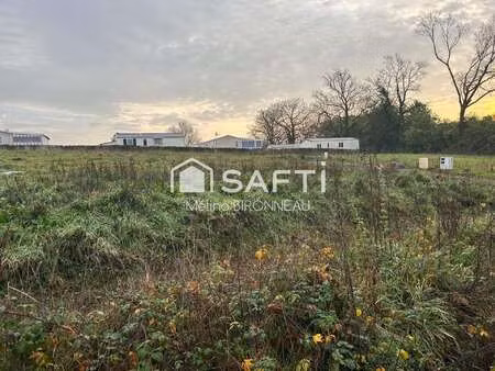 vente terrain à moutiers-les-mauxfaits (85540) : à vendre / 417m² moutiers-les-mauxfaits