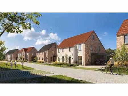 halfopen energieneutrale woning te koop in westerlo