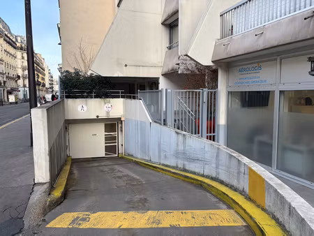 emplacement de parking paris 10e louis blanc