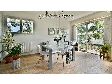 mimizan plage – maison p3 de plain-pied avec garage et jardin clos  à 1200 m de l’océan