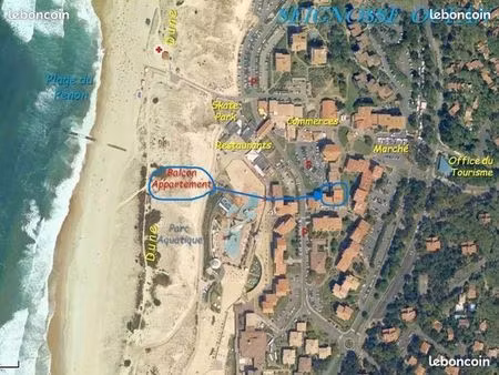 t2 bis seignosse le penon de février à juin 2026