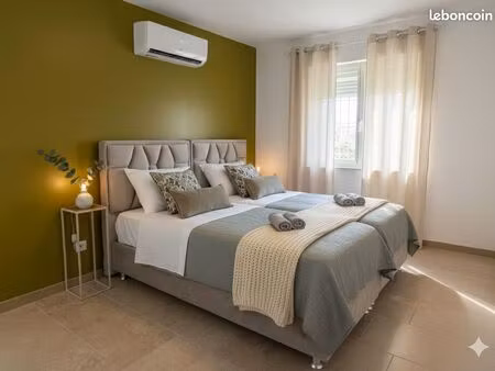 solution logement entreprise : villa 7 suites – parking utilitaires – gard