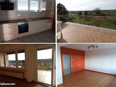 appartement t4 lumineux de 87 m² à farschviller