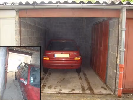salins / blatin  garage individuel sécurisé  15m2