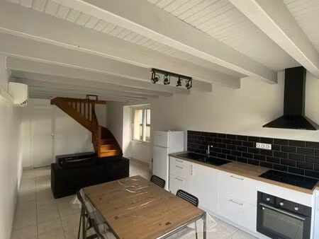 maison meublée de 45 m2 et jardin