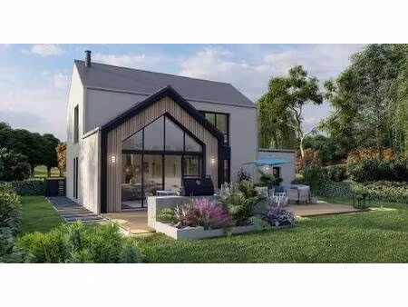 terrain avec maison neuve à vendre