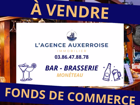 fonds de commerce bar / brasserie