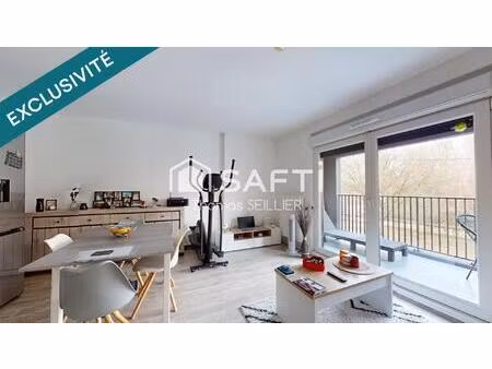 appartement t3 avec loggia et 2 places de parking