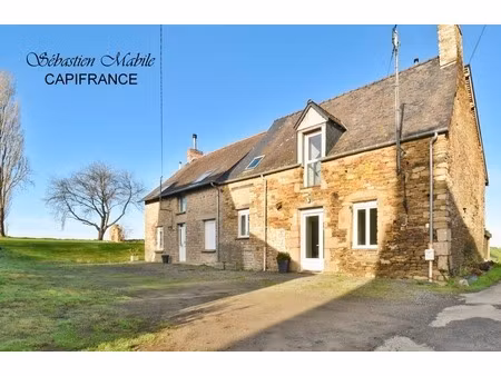 longere en pierres: 2 maisons rénovées à vendre en bretagne - val couesnon - antrain sur u