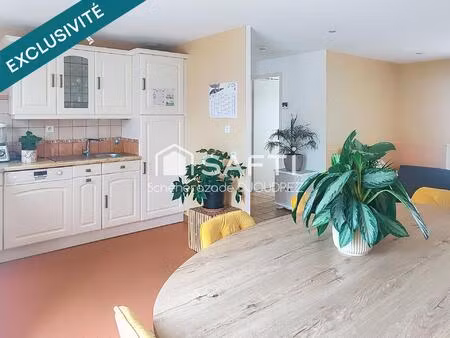 maison de plain-pied - 3 pieces - garage - terrain