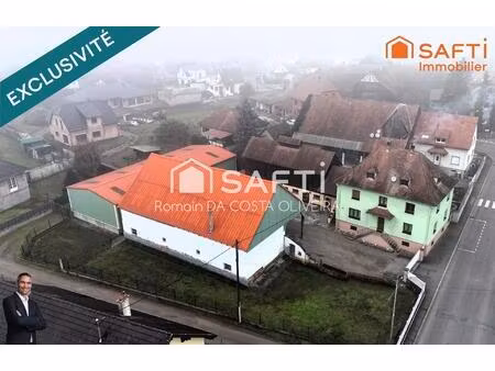 superbe ensemble immobilier composé d’une maison d’habitation et de 3 dépendances  le tout