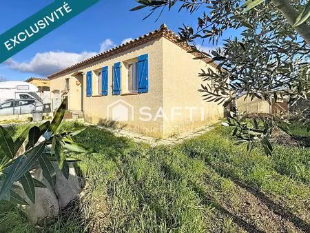 nouveauté magalas villa t4 plain pied sur une parcelle de 600m2