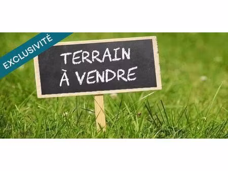 terrain constructible à vendre