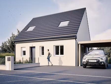 vente maison neuve 4 pièces 79.89 m² à thaon (14610)  221 500 €