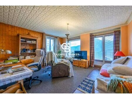 appartement  1 chambre  48m²  vue mont-blanc  jardin de 87m²