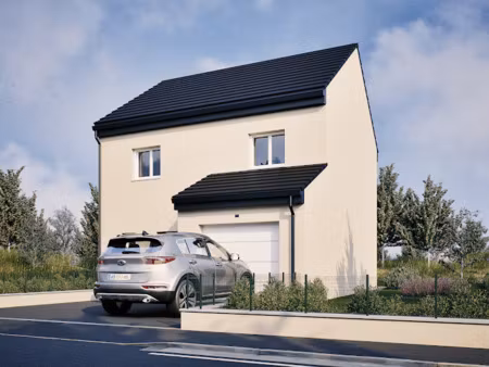 vente maison neuve 6 pièces 91.51 m² à noyers-bocage (14210)  226 600 €