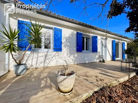 en exclusivité - villa plain-pied 4 faces avec studio indépendant