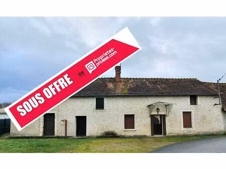 maison de village 3 piéces de 58 m2 et jardin 890 m2