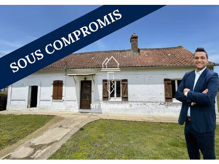 achat maison 3 pièces 70m² aubin st vaast 62140