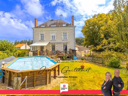 maison de maître chabris 11 pièce(s) 202.9 m2