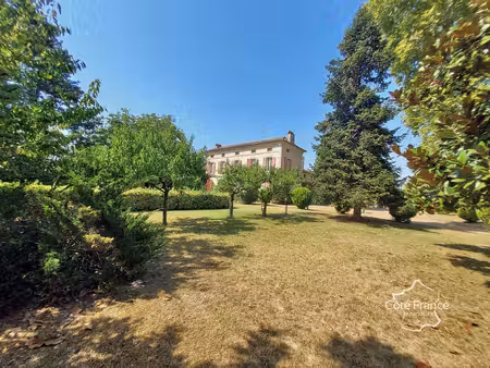 maison de maître en pierre piscine dépendances 400 m2 terrain 1 ha fort potentiel