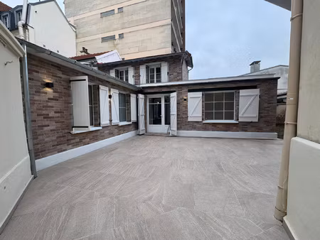 vente maison 4 pièces charenton-le-pont : prestigieuse maison de 102 10 m2  entierement re