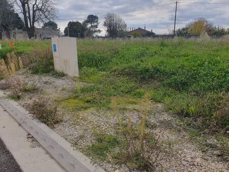 vente terrain 374 m² saint-andré-de-cubzac (33240)