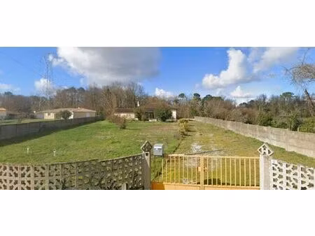 vente terrain 600 m² saint-sauveur (33250)