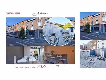 surface commerciale à vendre à rue lloyd georges 23 châtelineau (vbd79223)