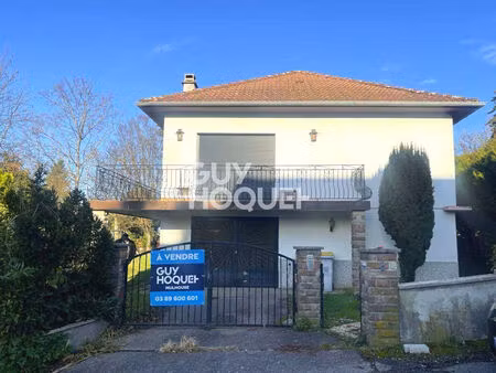 vente d'une maison plain pied surélevé de 9 pièces au rebberg