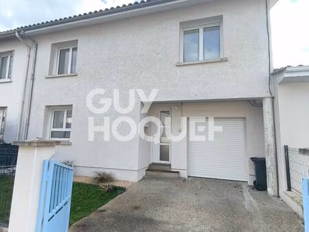 à louer : jolie maison entièrement rénovée avec jardin et garage