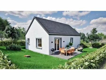 terrain avec maison neuve à vendre