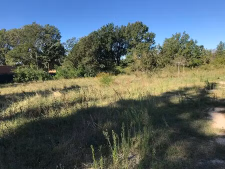 vente terrain à construire 1000 m² salernes (83690)