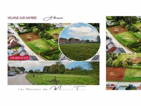 terrain à vendre à rue fernand dehousse velaine-sur-sambre (vbd79233)