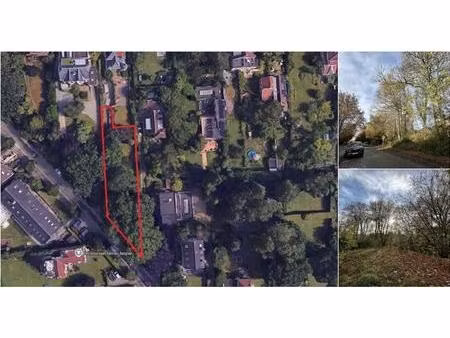 terrain à bâtir à vendre de 791 m² à watermael-boitsfort (vbd78848)