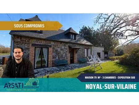 vente maison à noyal-sur-vilaine (35530) : à vendre / 80m² noyal-sur-vilaine