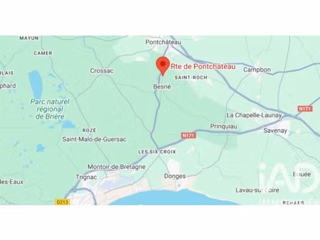 vente terrain à besné (44160) : à vendre / 458m² besné