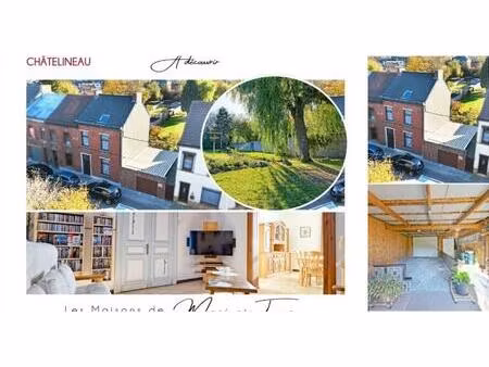 maison à vendre à rue ferrer 13 châtelineau (vbd79244)