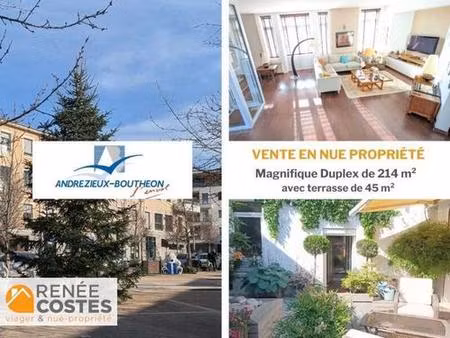 vente en nue propriété - f87-h82 ans - andrezieux boutheon (4216
