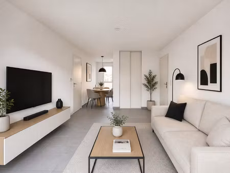 appartement t3 64m2 avec grand balcon et 2 pk en s-sol à ve