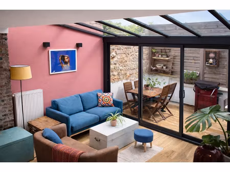 bougival - maison de ville en pierre au coeur du village