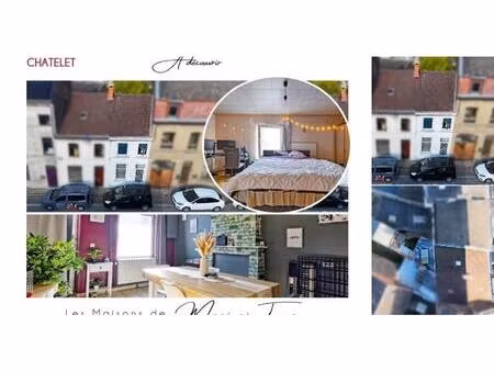 maison à vendre à rue de namur 212 châtelet (vbd79235)