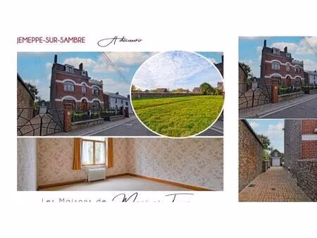 maison à vendre à rue françois hittelet 38 jemeppe-sur-sambre (vbd79219)