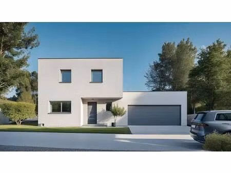 terrain avec maison neuve à vendre