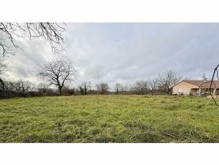 terrain constructible à vendre