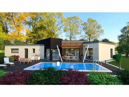 terrain avec maison neuve à vendre