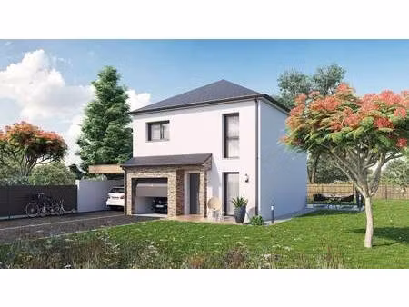 terrain avec maison neuve à vendre