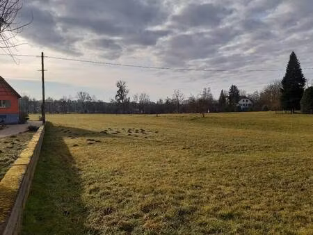 terrain constructible viabilisé à vendre