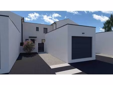 terrain avec maison neuve à vendre