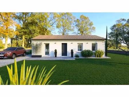 terrain avec maison neuve à vendre